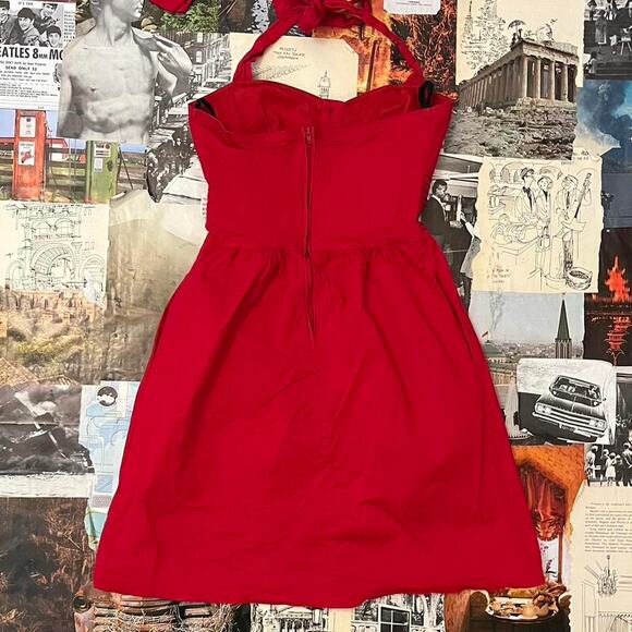 Y2k Ruby Rox Halter Mini Dress - Picture 5 of 6